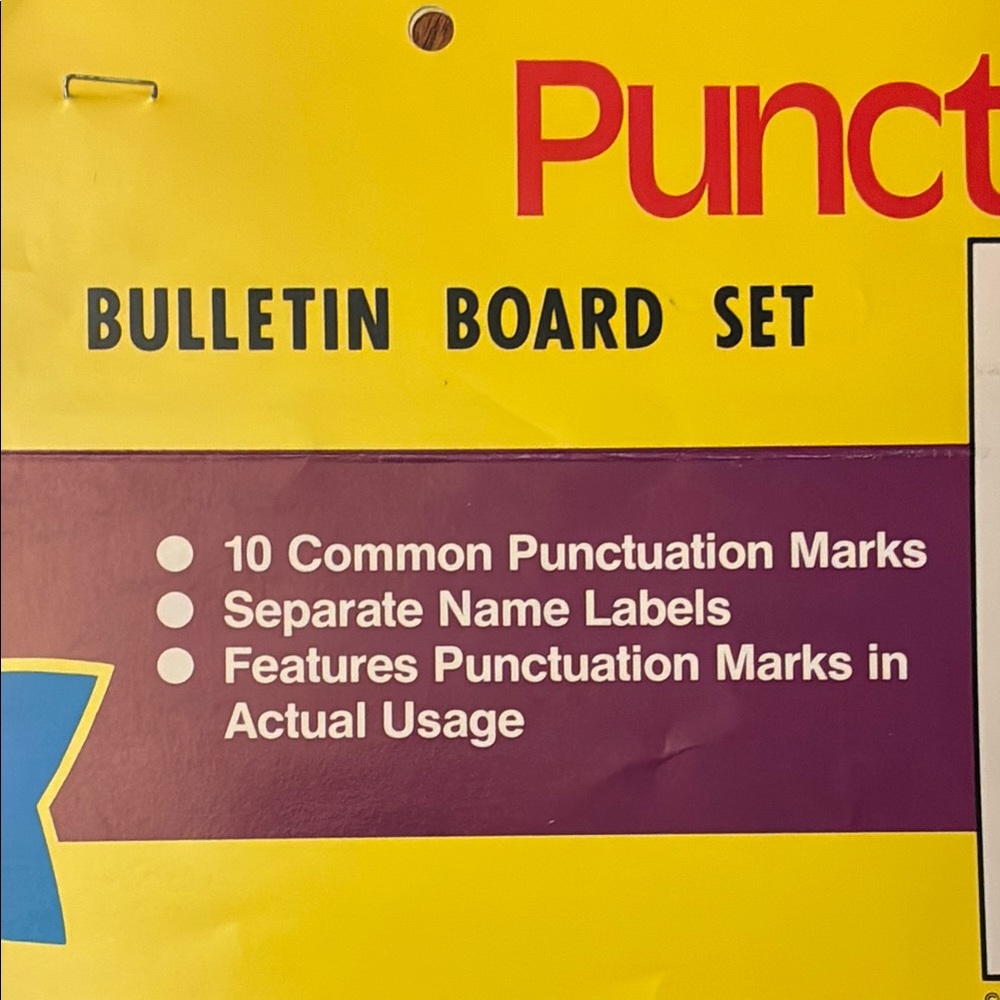 Trend Punctuation Pals Bulletin Board Set - Picture 3 of 10